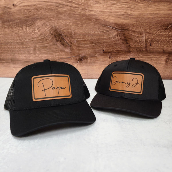 Dad and Son Trucker Hats